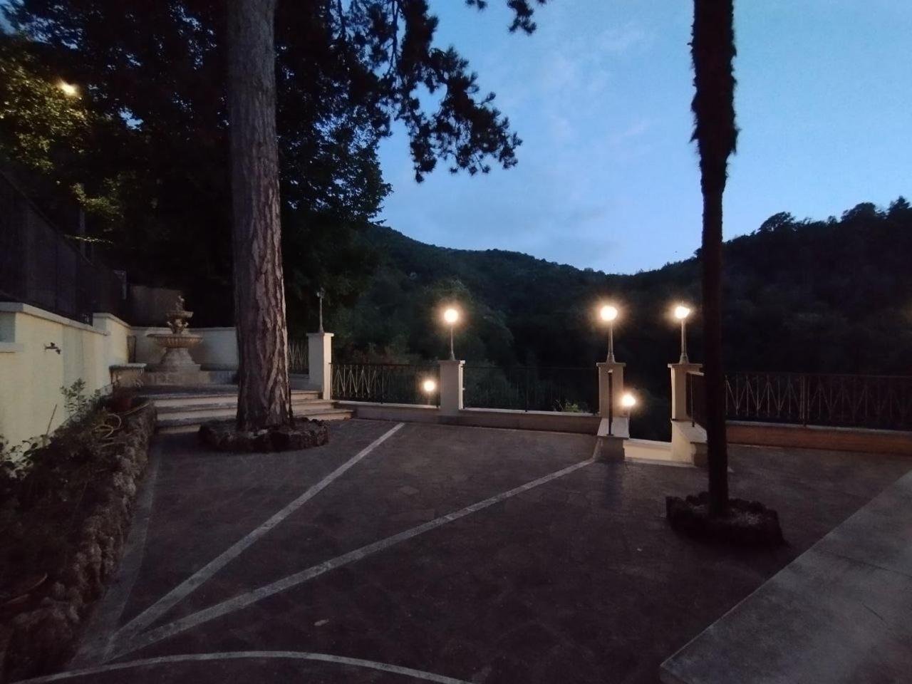 Villino Chelidonia Subiaco Bed & Breakfast Bagian luar foto